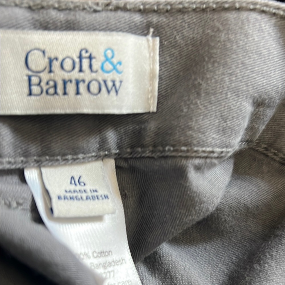 Mens Cargo shorts from Croft & barrow- Navy, Gray, Khaki taupe - Picture 4 of 6